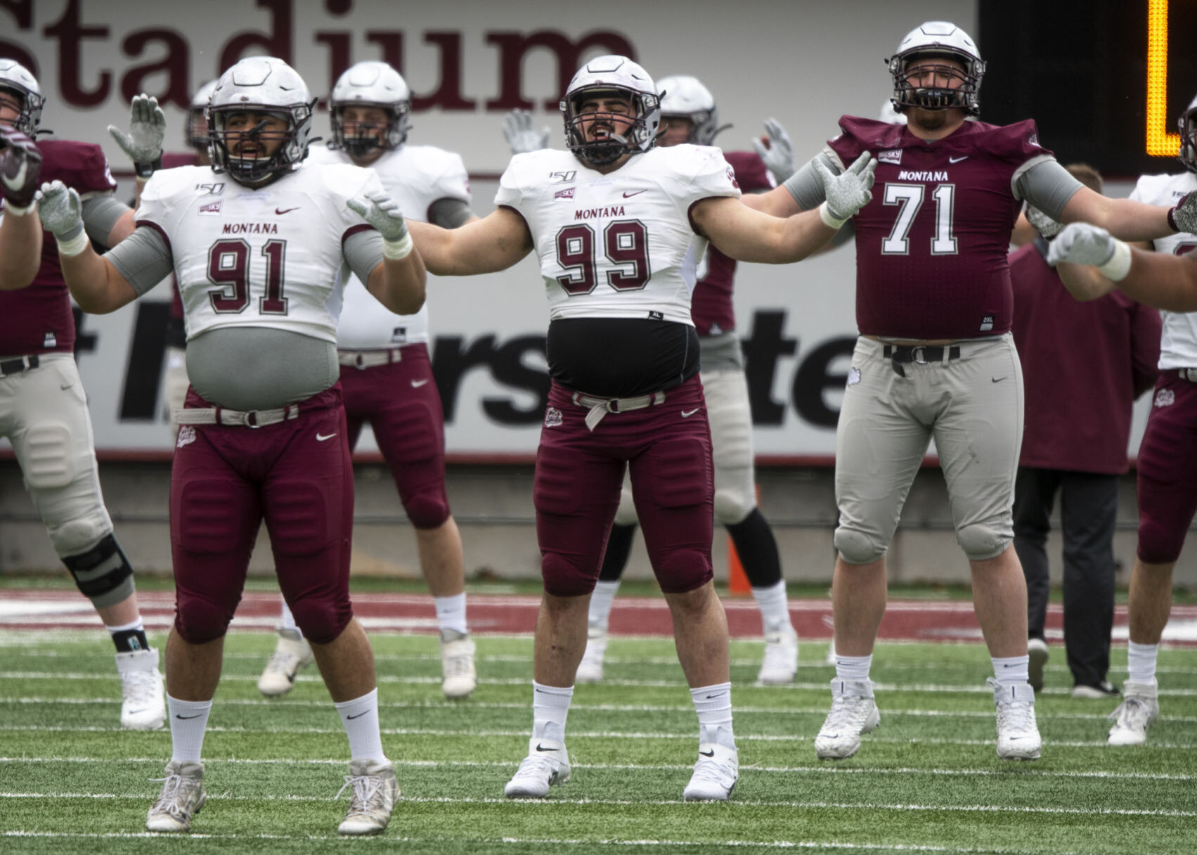 Griz spring practice 03